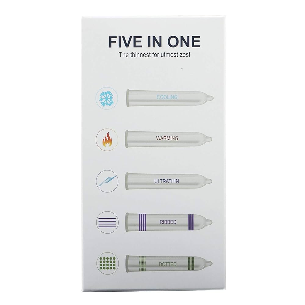 Amazon.com: Zioxx Mixed Pack Condoms 5-in-1 Extra Thin